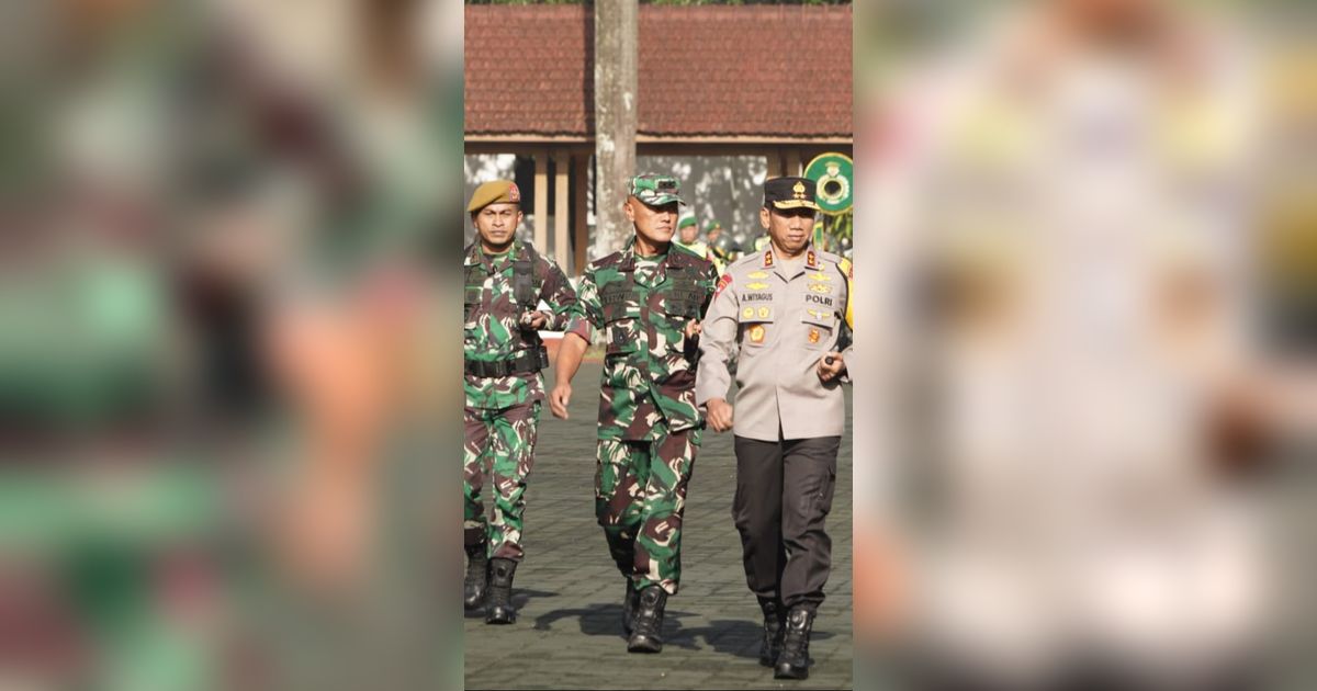 Pimpin Apel Pengamanan Pemilu, Kapolda Jabar Bangga Lihat Sinergitas TNI Polri