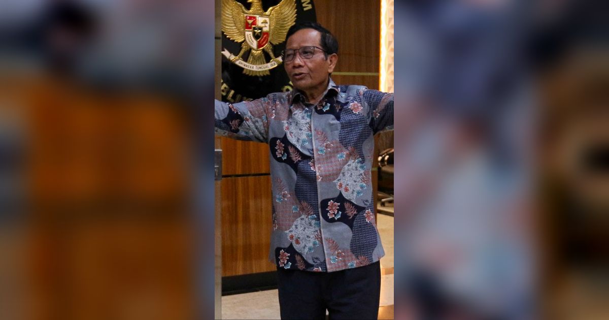 Mahfud MD Pecat 4 Staf Khusus Usai Mundur dari Menko Polhukam