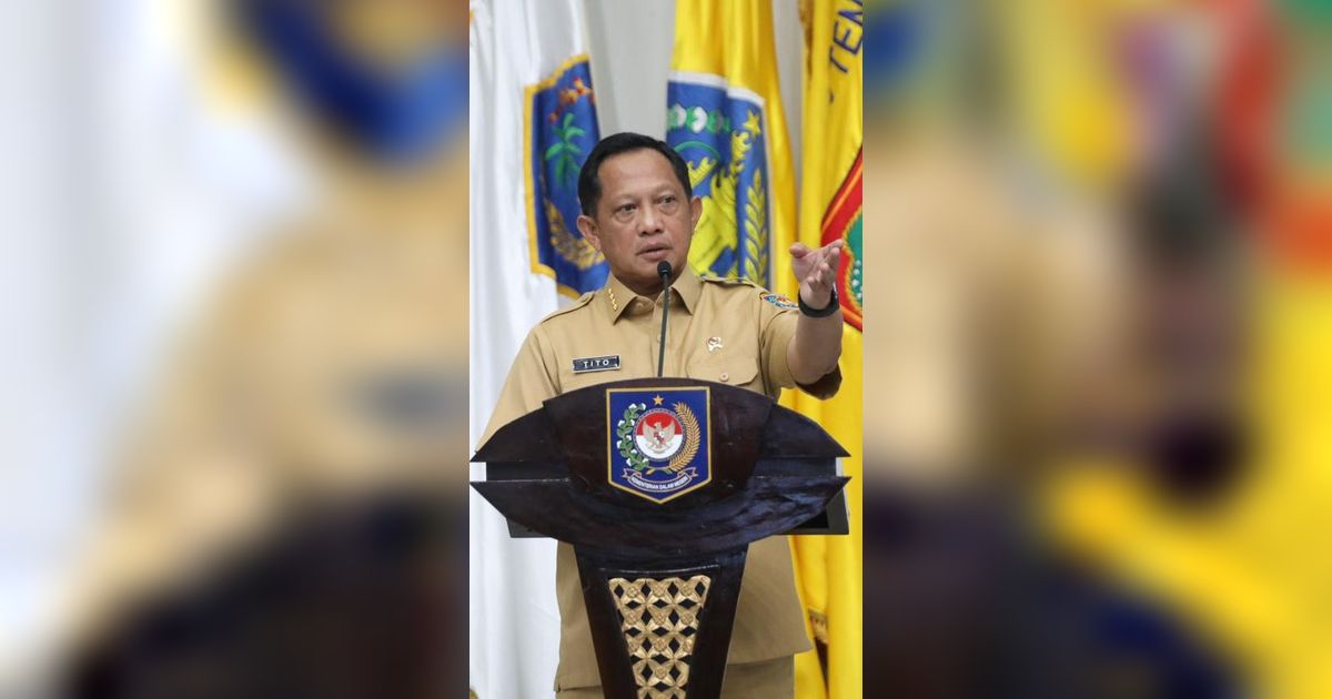 Presiden Jokowi Tunjuk Tito Karnavian Jadi Plt Menko Polhukam Pengganti Mahfud Md