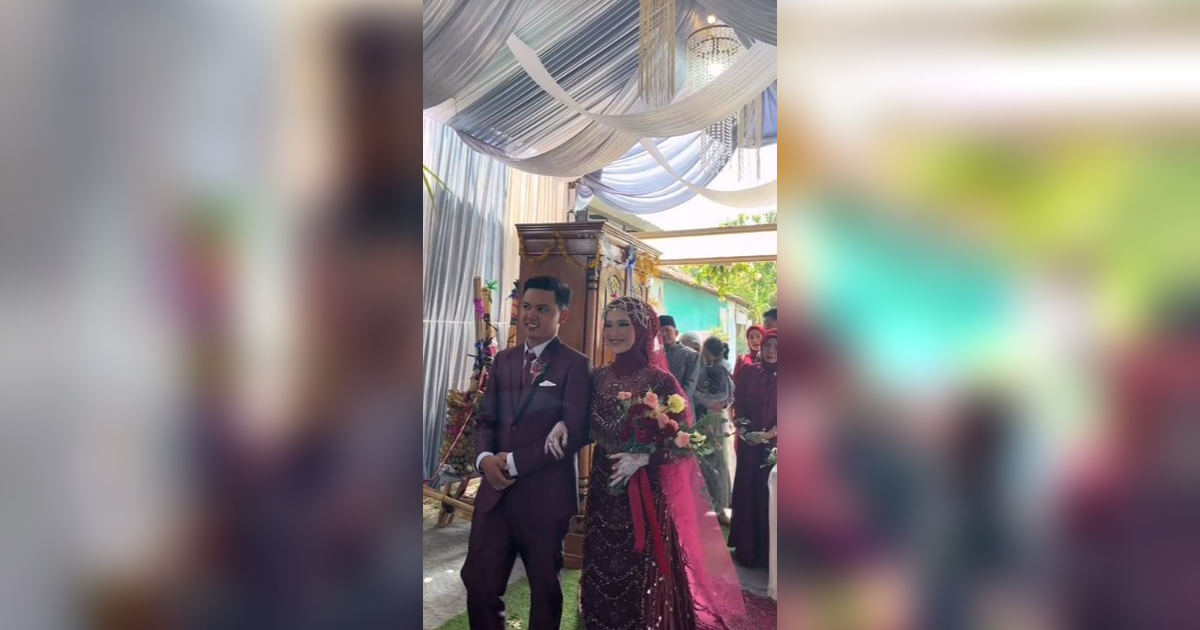 Viral Pernikahan Mewah di Jepara, Seserahan Lemari Jati Hingga Mobil Dipajang di Tempat Hajatan
