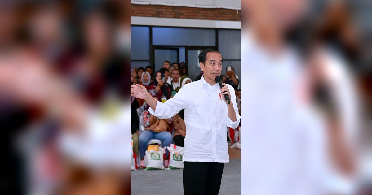 Presiden Jokowi Tegaskan Bantuan Pangan Bulog Adalah Solusi Hadapi Kenaikan Pangan
