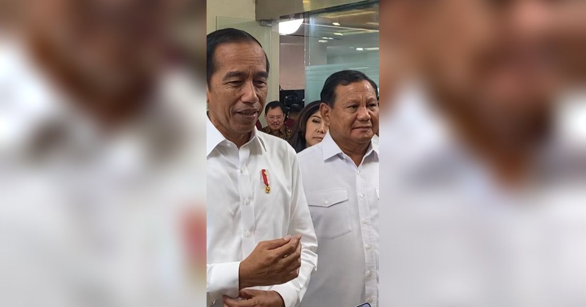 VIDEO: Jokowi Bicara Koalisi, Langsung Ditatap Prabowo