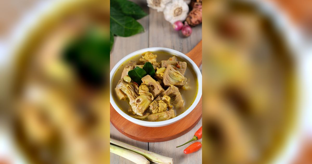 Resep Simpel Sayur Nangka Khas Padang,  Pedas dan Menggugah Selera