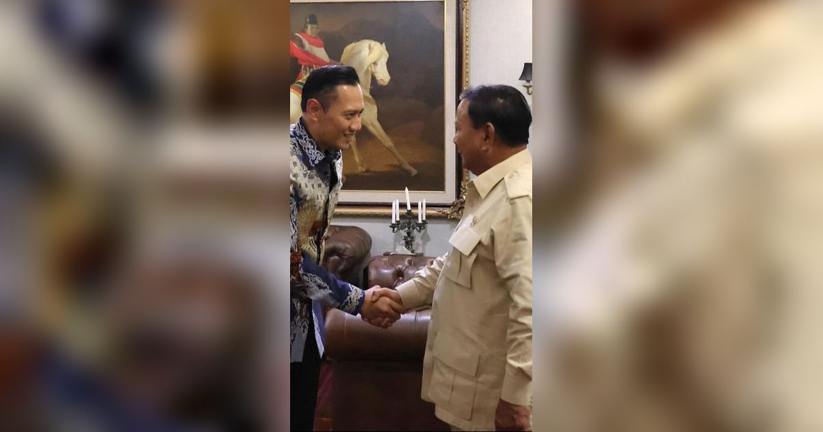 AHY Lapor Prabowo Usai Ditunjuk Jokowi Jadi Menteri ATR