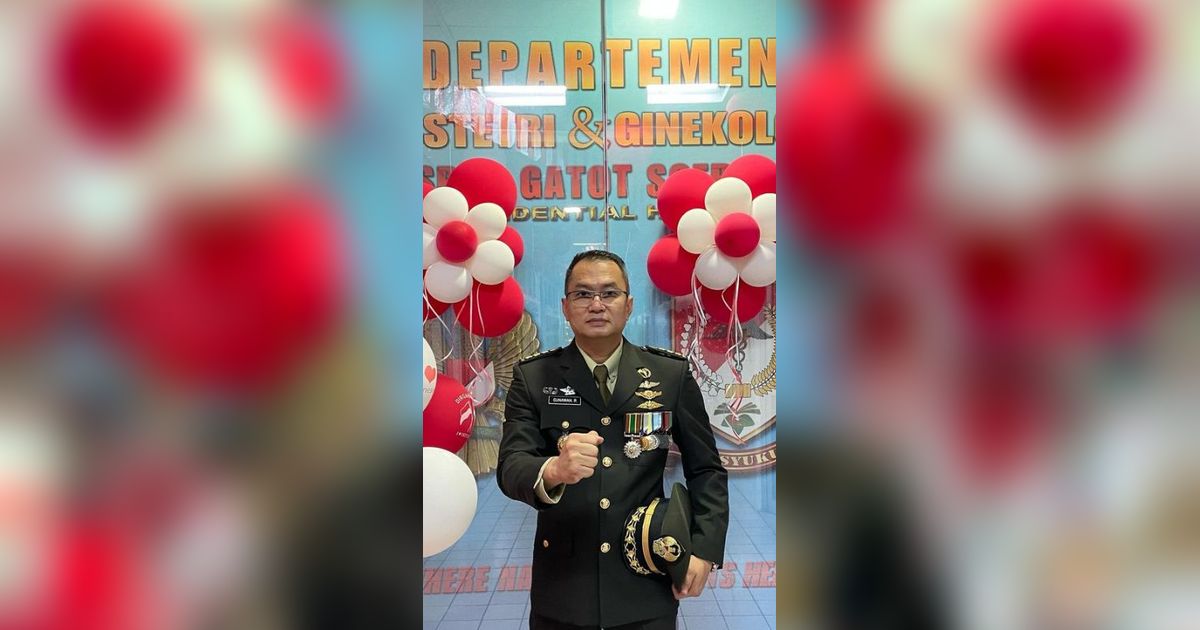 Sosok Kolonel Gunawan Rusuldi Dulu Prajurit Kopassus, Kini Dokter Bergelar SpOG K.Onk