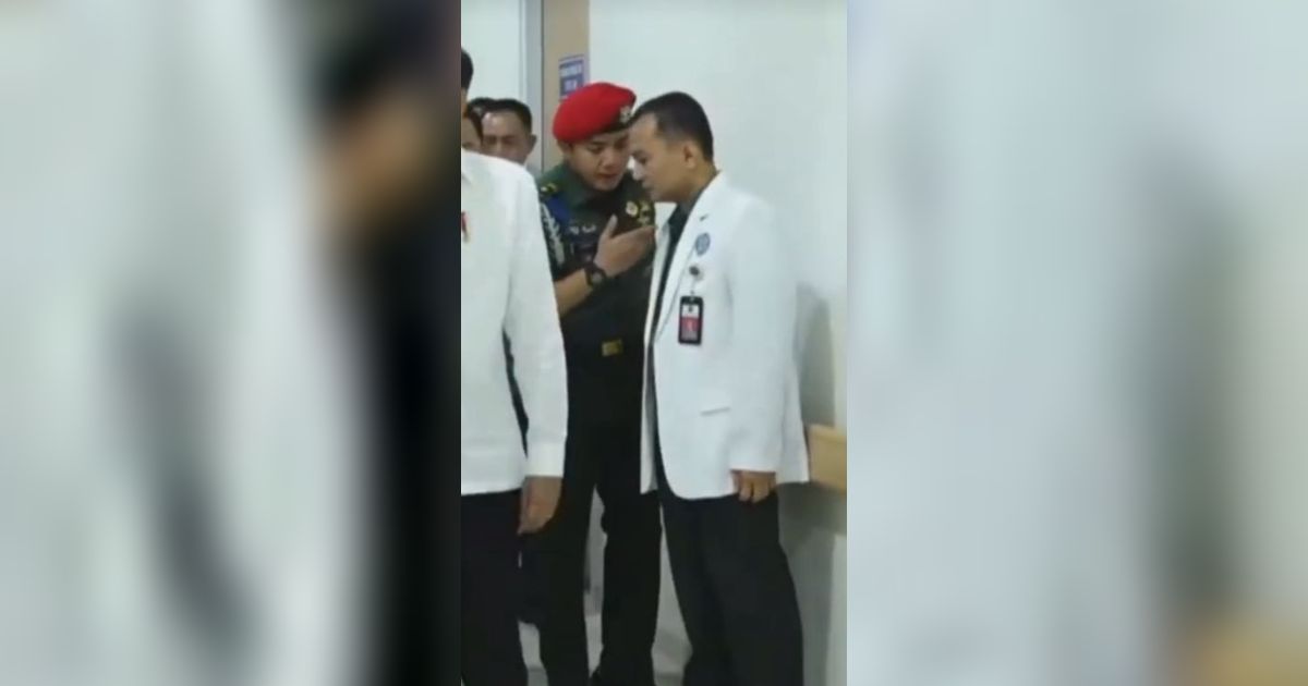 Viral Video Mayor Teddy Tegur Dokter, Ternyata Eks Baret Merah
