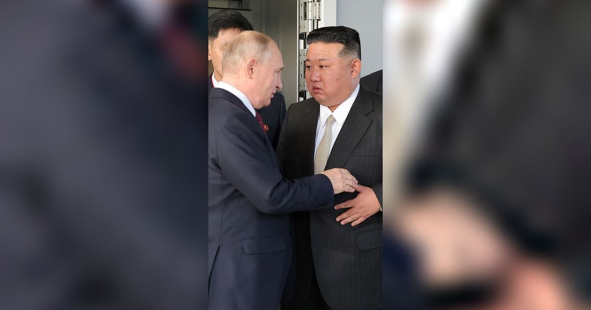 Bestie! Putin Beri Hadiah Mobil Mewah ke Kim Jong Un, Ini Penampakannya