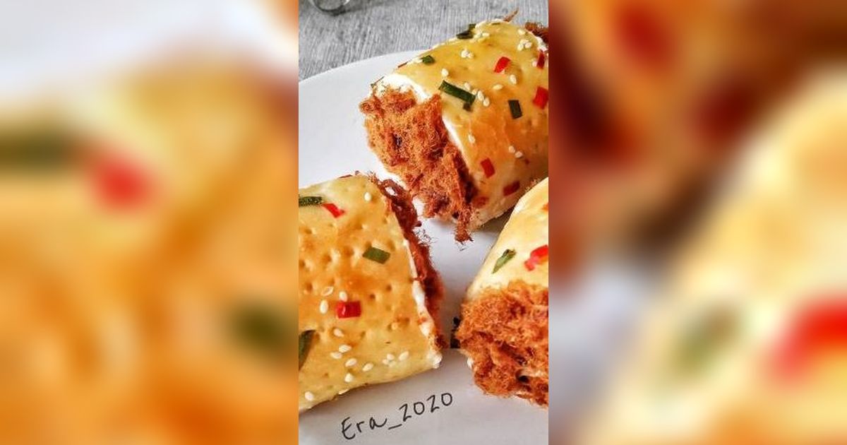 Resep Floss Roll Viral, Roti Abon Gulung Gurih dan Empuk