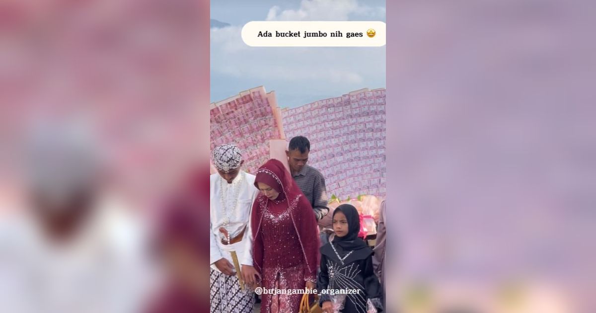 Viral Pernikahan Garut Seserahannya Bikin Melongo, Buket Uang Jumbo hingga Perabotan Rumah