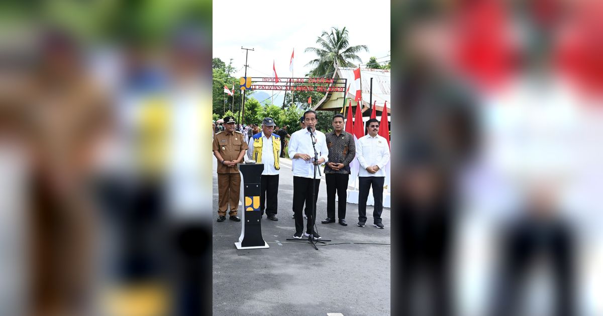 Jokowi Harap 27 Ruas Jalan Antarprovinsi di Sulsel Makin Terkoneksi