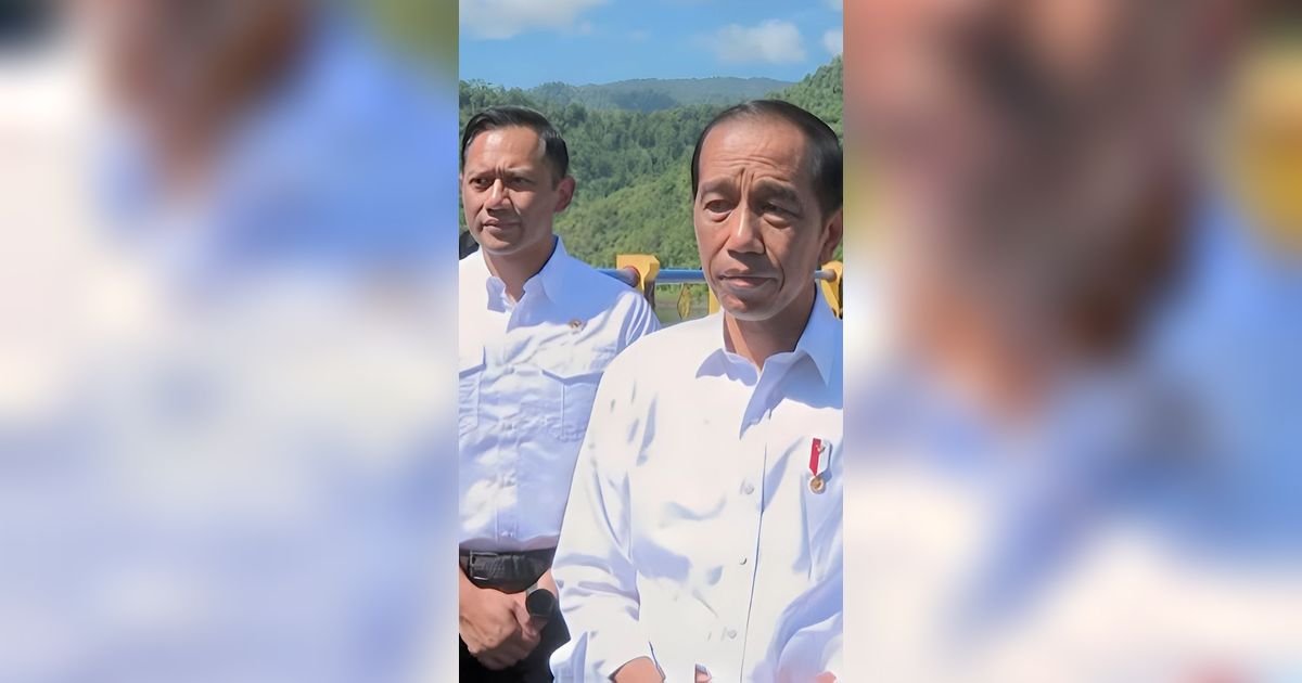 Momen AHY dan Jokowi Tangkap Ikan saat Resmikan Bendungan Lolak di Sulut