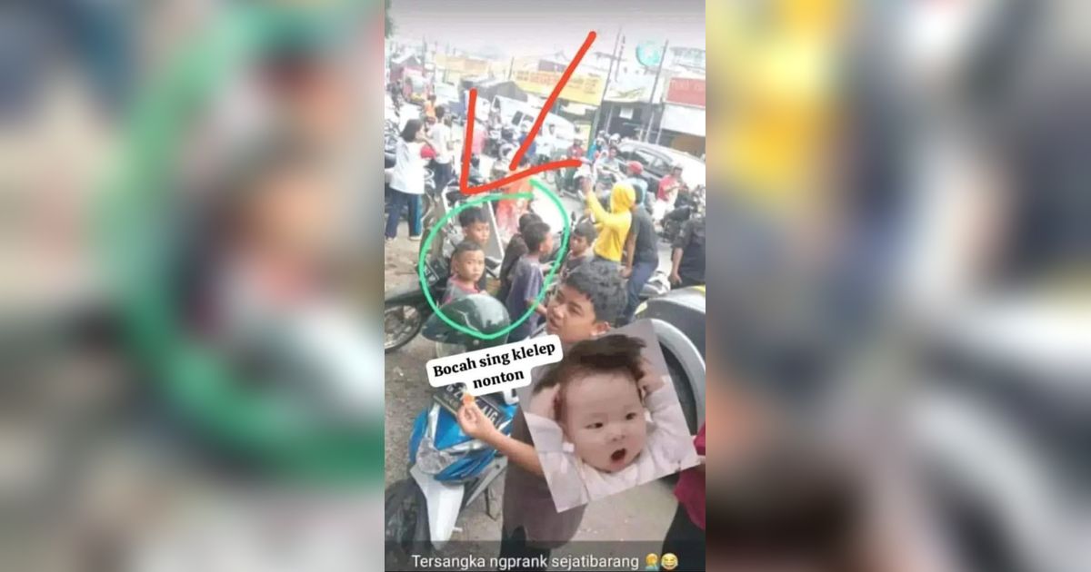 Kocak Tapi Bikin Geregetan! Dikira Digondol Siluman Buaya, Ternyata 2 Bocah di Brebes 'Santuy' Ikut Lihat Proses Pencarian Tim SAR
