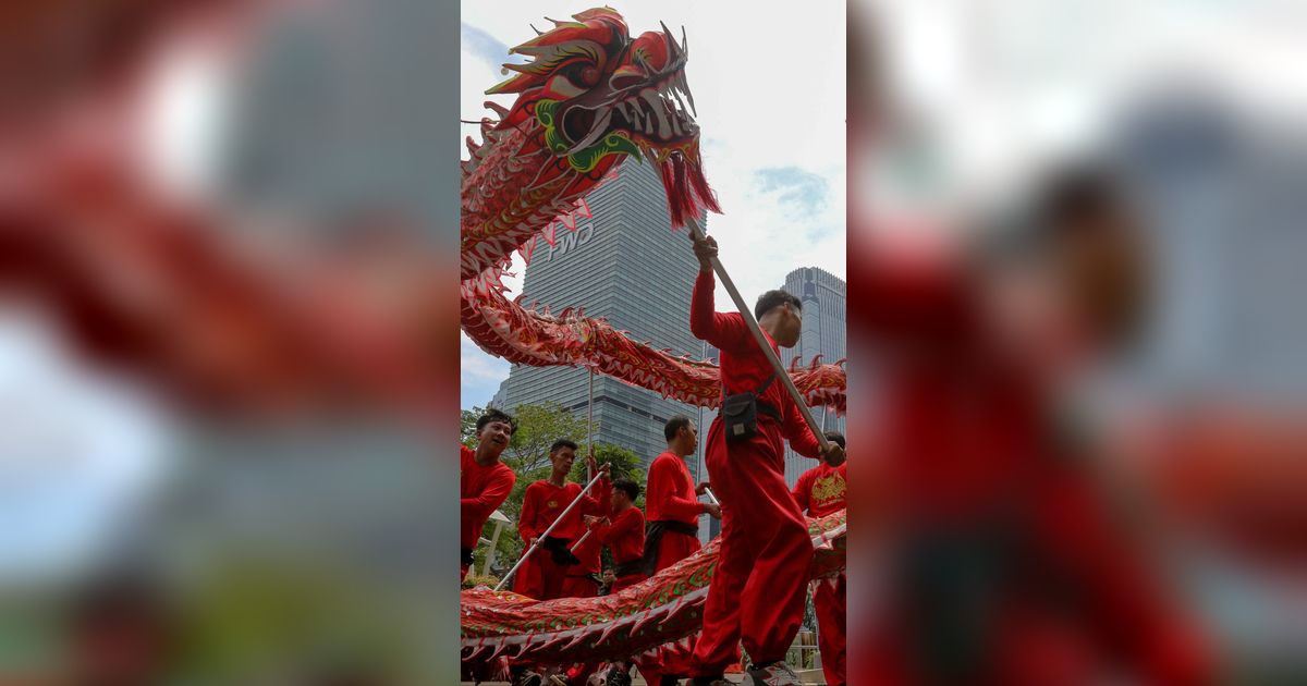 FOTO: Diwarnai Atraksi Tatung, Begini Keseruan Perayaan Cap Go Meh 2024 di Jakarta