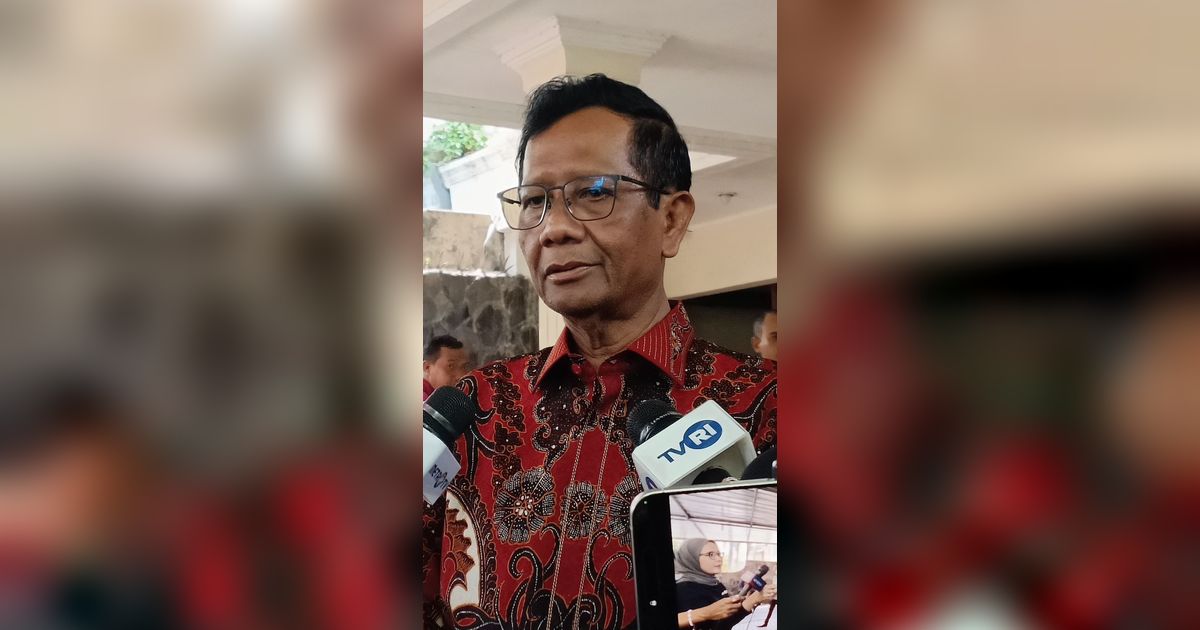 Respons Mahfud MD soal Pemakzulan Presiden Jokowi