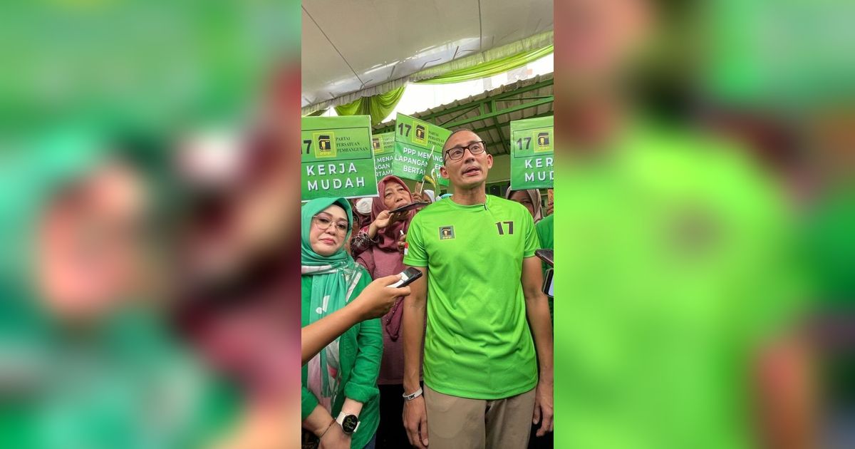 Sandiaga Uno Beri Sinyal Gabung Kabinet Prabowo-Gibran