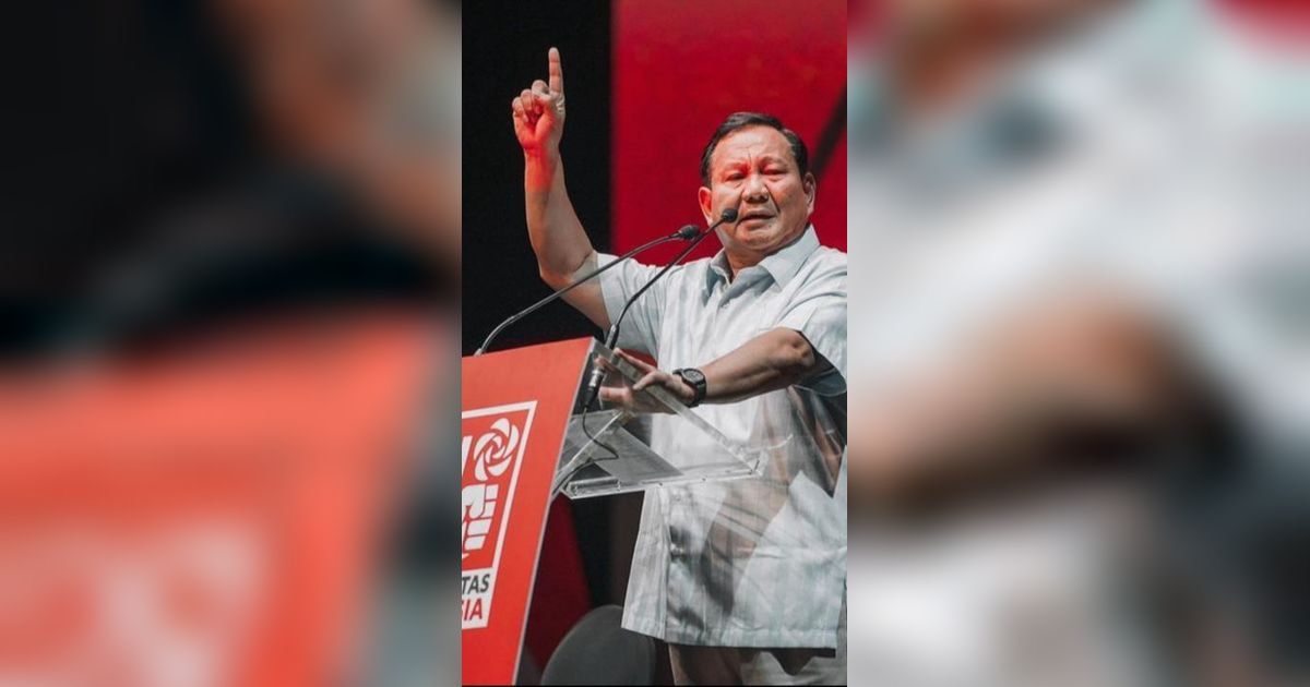 Prabowo Subianto Bakal Dapat Gelar Jenderal Kehormatan Bintang Empat dari Jokowi Besok