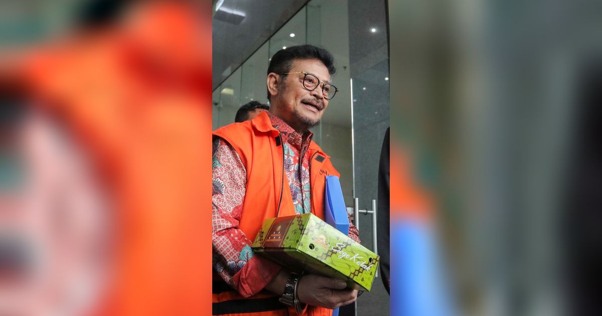 SYL Bakal Jalani Sidang Perdana Kasus Gratifikasi dan Pemerasan Anak Buah Hari Ini