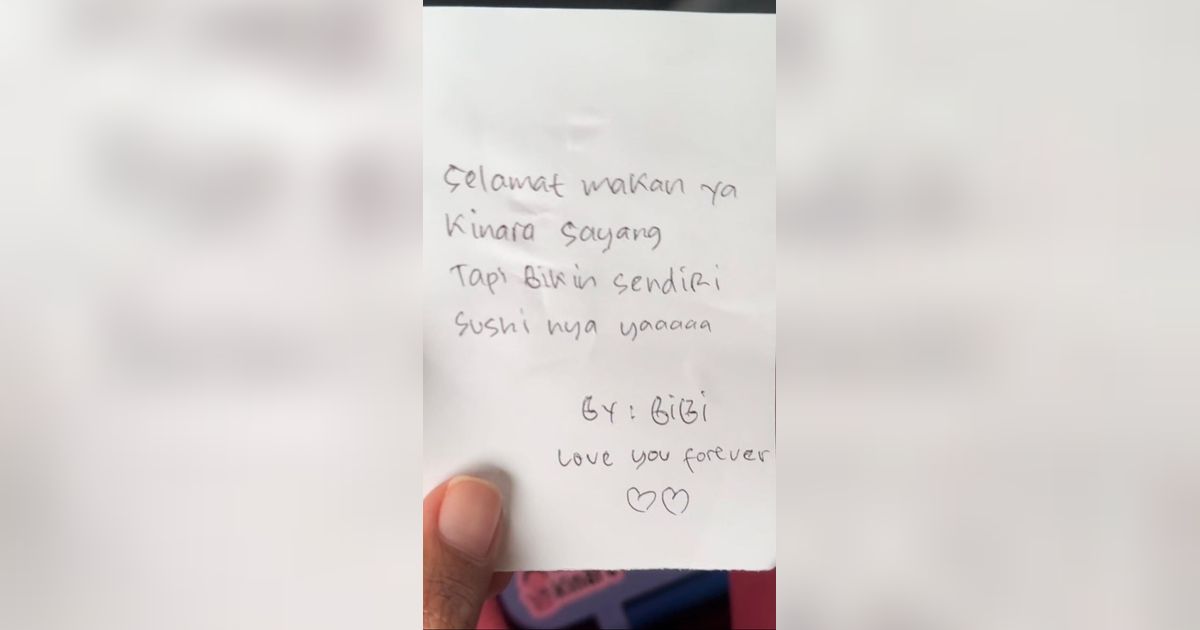 Notes Pengasuh untuk Anak Agar Habiskan Bekal Bacanya Bikin Hati 
