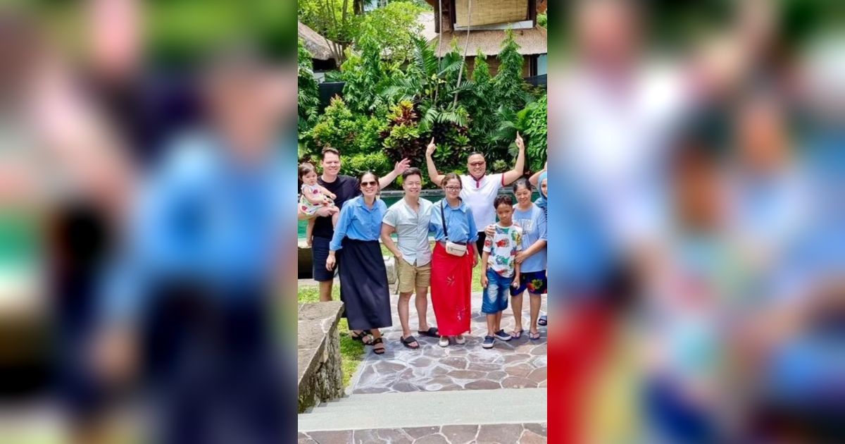 Momen Keseruan Gracia Indri dan Gisela Cindy Serta Keluarga Liburan di Bali, Kompak Banget!