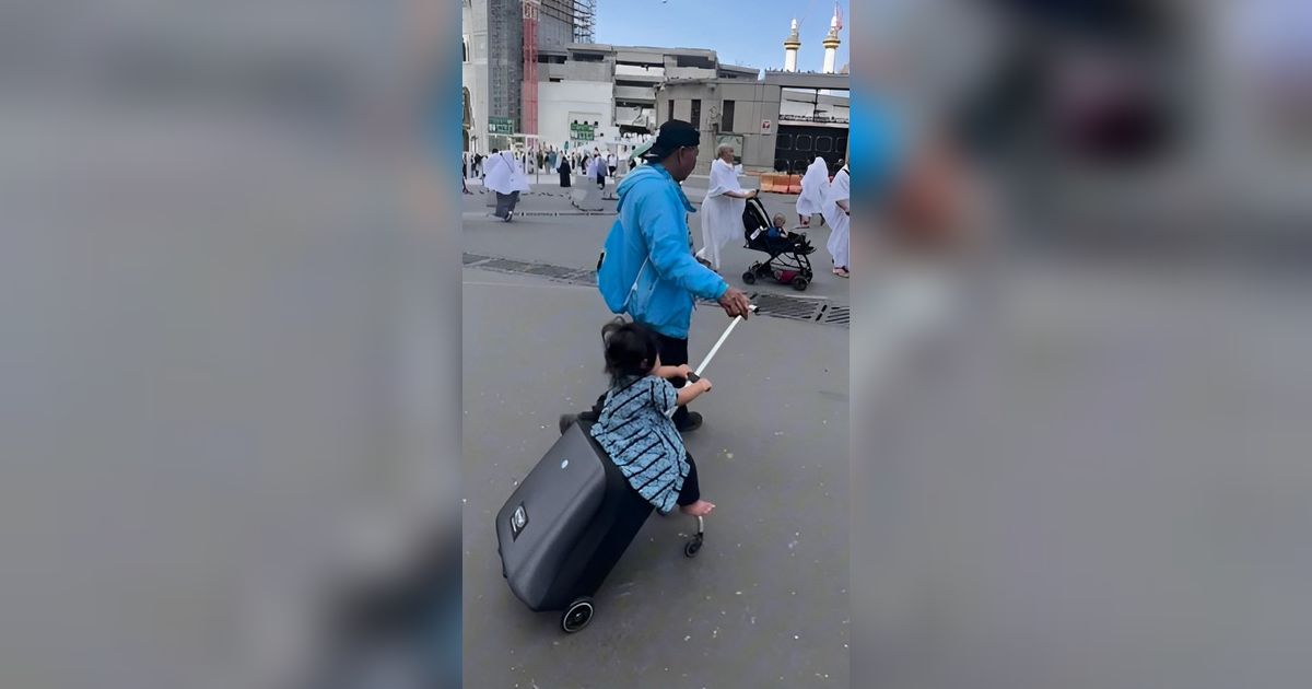 Beruntungnya Saat Dimanjakan Kakek 'Level Dewa', Dimomong Sejak Lahir hingga Diajak Lihat Ka'bah
