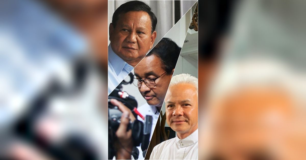 Real Count KPU Suara Masuk 77,8%: Prabowo-Gibran: 58,83%, AMIN: 24,49%, Ganjar-Mahfud: 16,68%