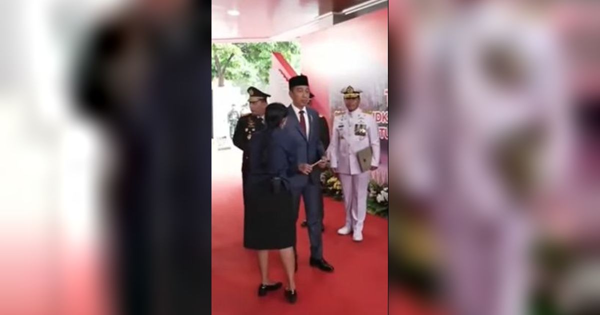 VIDEO: Wanita Ini Beraksi Lagi, Bisa Atur Jokowi Tanpa Dihalau Paspampres & Mayor Teddy