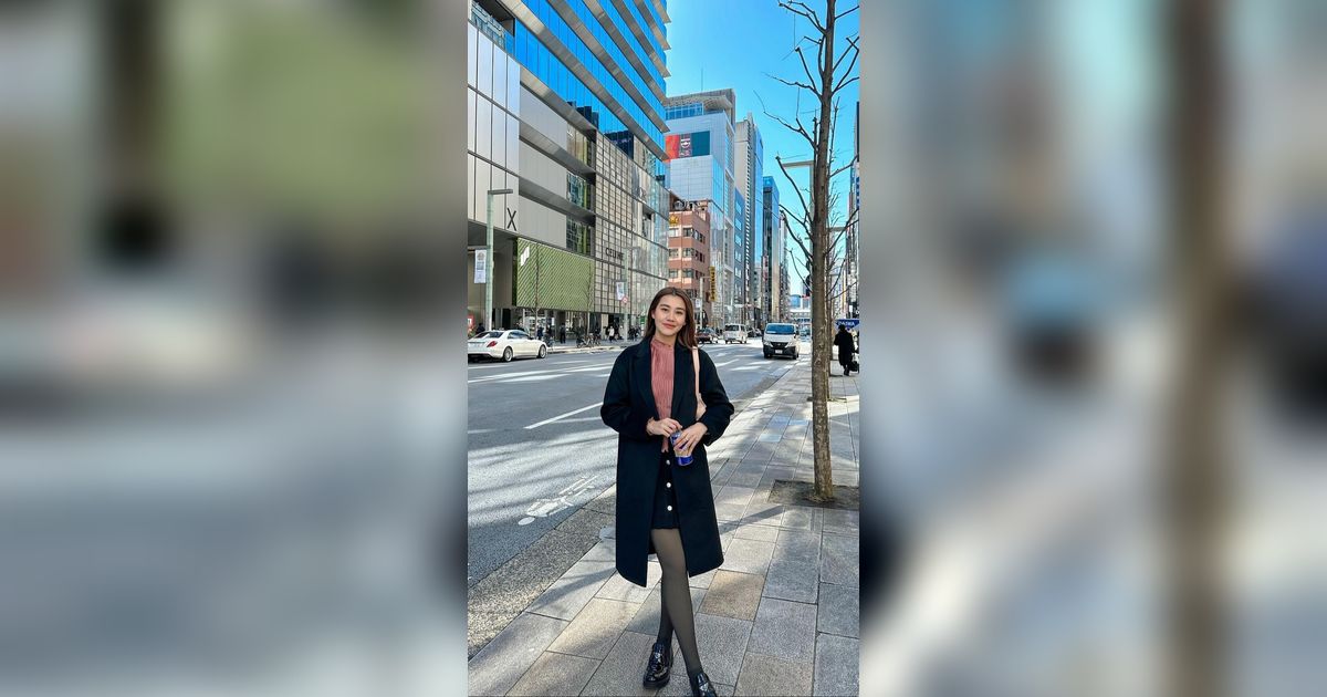 10 Gaya Aaliyah Massaid saat Jalan-jalan di Jepang, Ramai Disebut Cantik dan Elegan