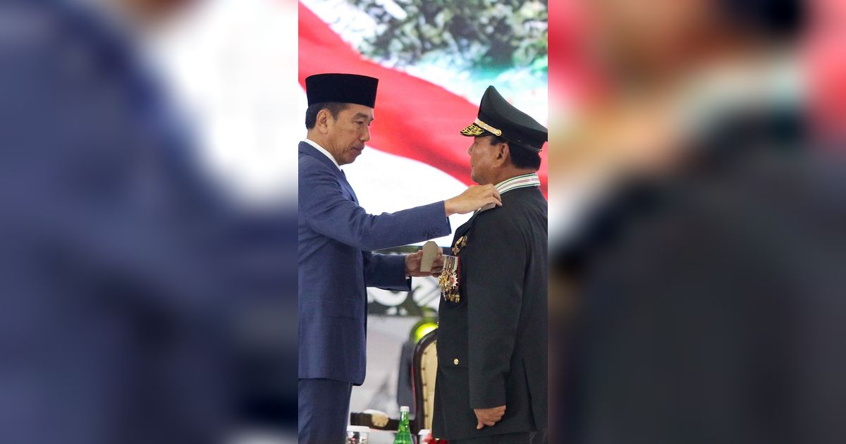 Jenderal Kehormatan Bintang 4 untuk Prabowo, Janji Jokowi yang Ditepati