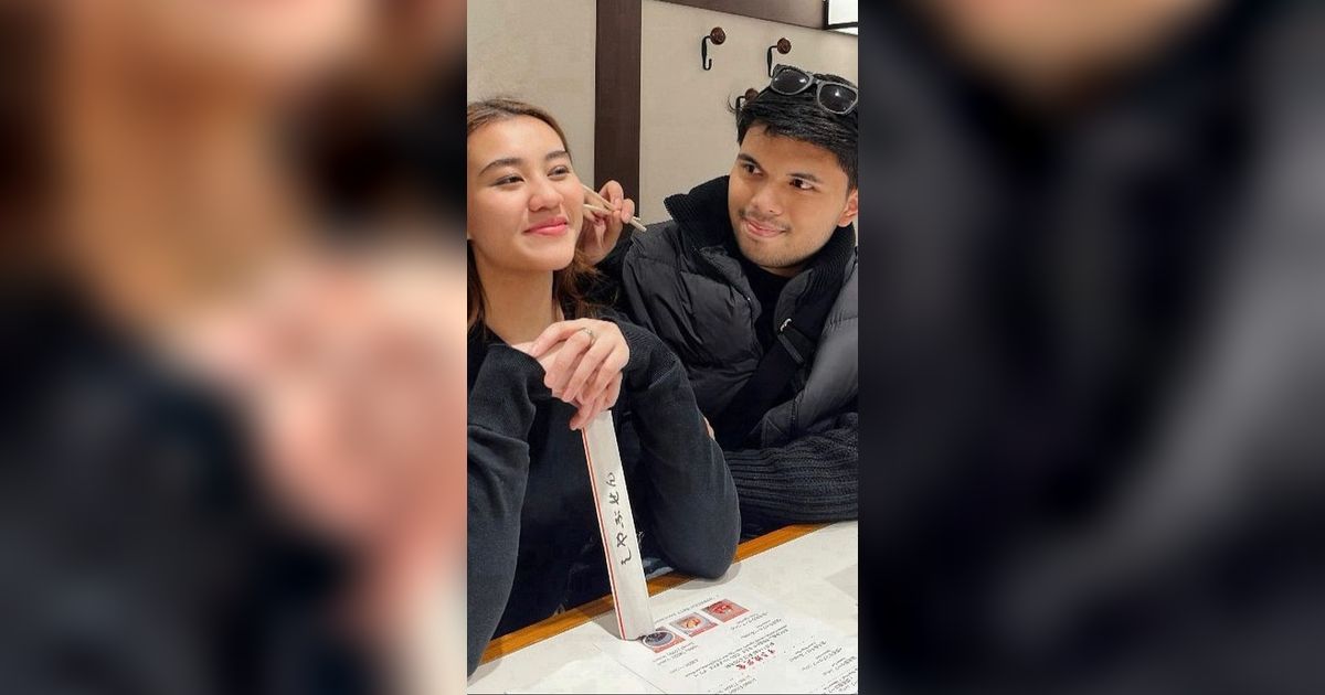 Potret Aaliyah Massaid Liburan Bareng Thariq Halilintar ke Jepang
