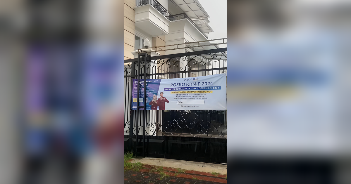 Viral! Tempati Posko KKN Mewah bak Rumah Sinetron Genta Buana, Mahasiswa Sidoarjo Auto Betah Serasa Staycation di Villa