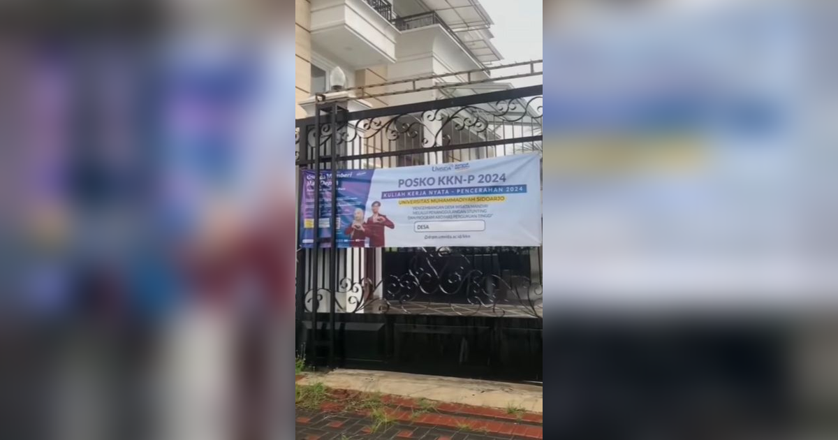 Bikin Gagal Fokus, Kelompok Mahasiswa KKN Dapat Posko Rumah Mewah bak Istana