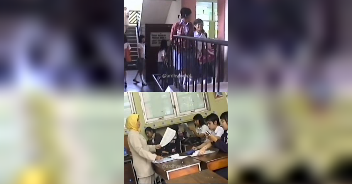 Viral Video Lawas Masa-Masa SMA 18 Tahun Lalu, Bikin Warganet Nostalgia