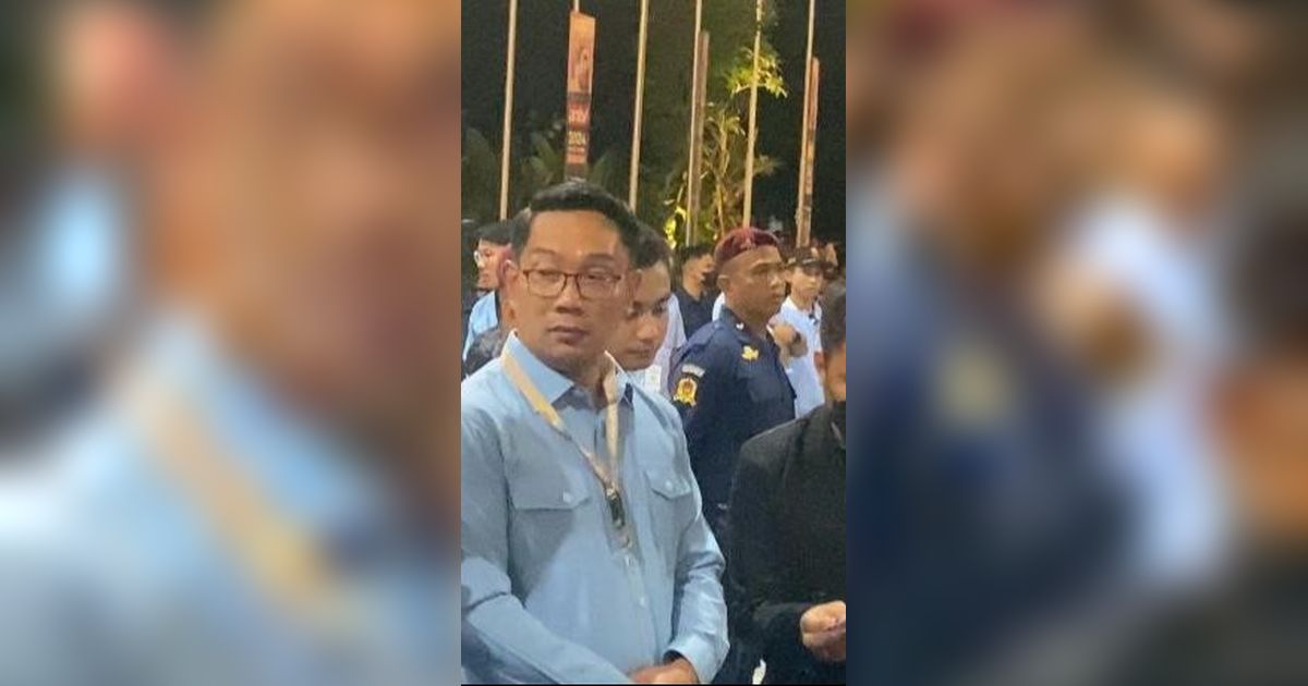 Ridwan Kamil Sempat Tertahan Tak Bisa Masuk Lokasi Debat: Kurang Ganteng