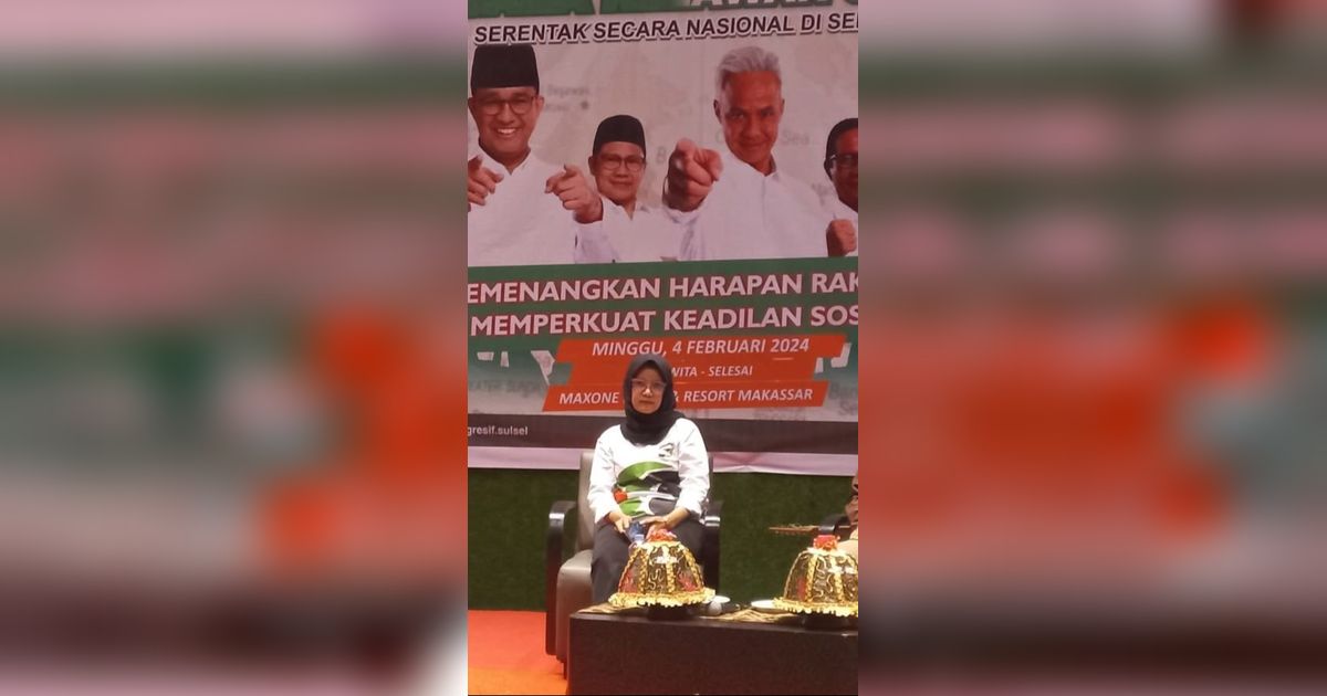 Tak Hanya di Jakarta, Relawan Anies dan Ganjar di Makassar Koalisi Gelar Nobar Debat Terakhir Pilpres