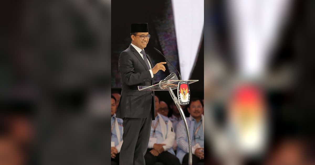 Kata Pamungkas Anies di Debat Terakhir, Singgung Keluarga Miskin sampai Kekuasaan yang Welas Asih