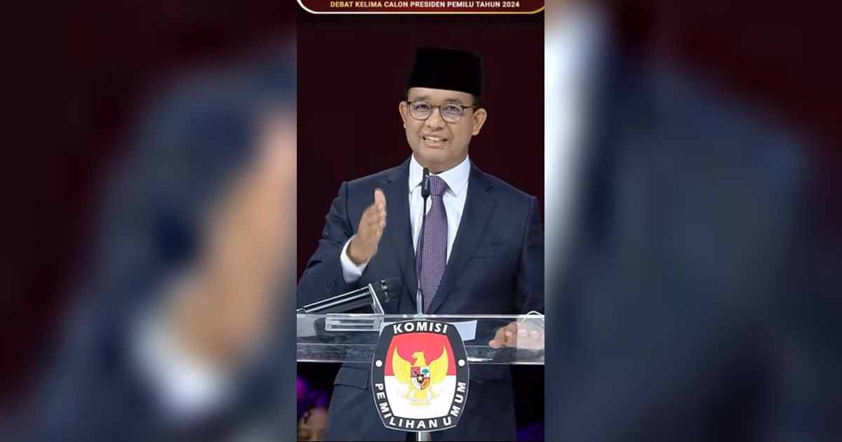 Anies soal Bansos Tanpa Pamrih: Tidak Perlu Dirapel, Sesuai Kebutuhan