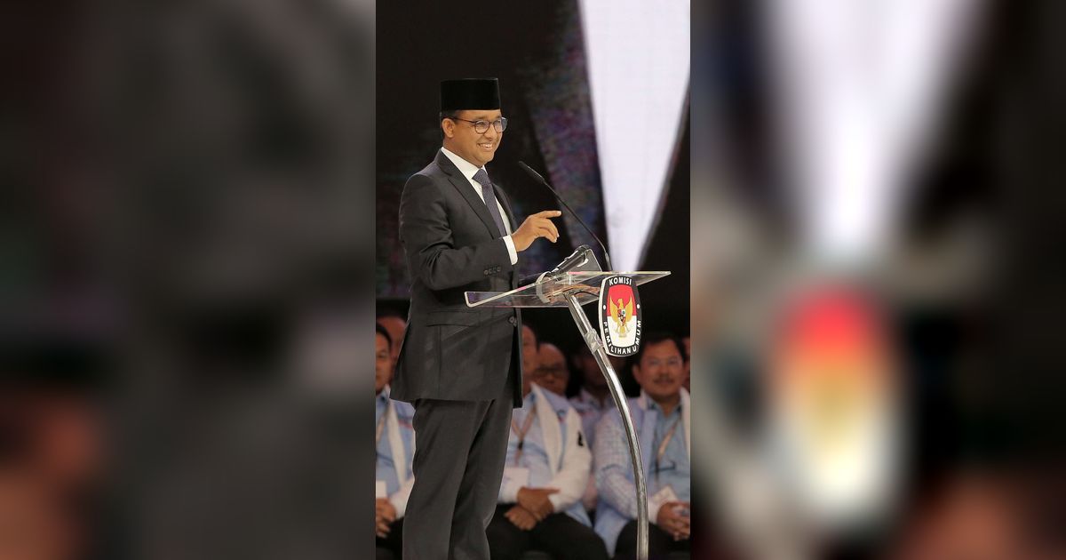 Alasan Anies Gunakan Bahasa Isyarat Saat Sampaikan Visi Misi di Debat Kelima Pilpres 2024