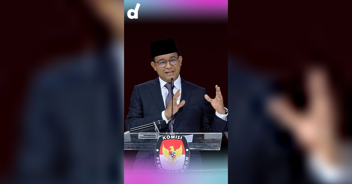 Capres Anies Baswedan Sentil Pemberian Bansos: 