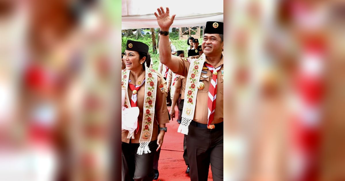 Buka Persami Saka Wira Kartik di Sumedang, KSAD Maruli Ajak Anggota Pramuka Cintai Alam
