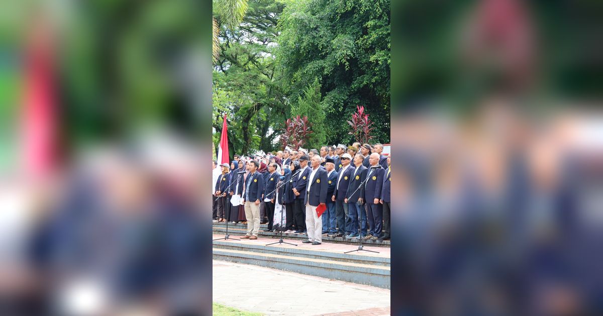 Guru Besar, Dosen Hingga Mahasiswa Universitas Jember Gelar Aksi Seruan Moral Selamatkan Demokrasi