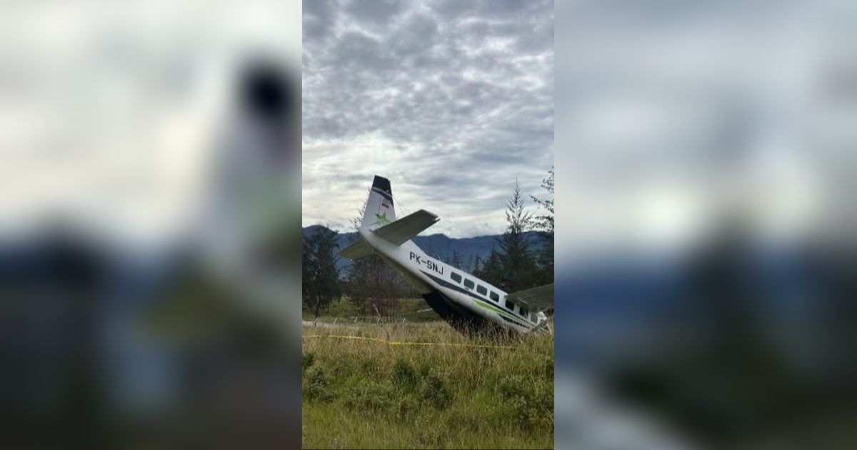 Kronologi Kecelakaan Pesawat di Bandara Aminggaru Papua Tengah, 12 Penumpang Selamat