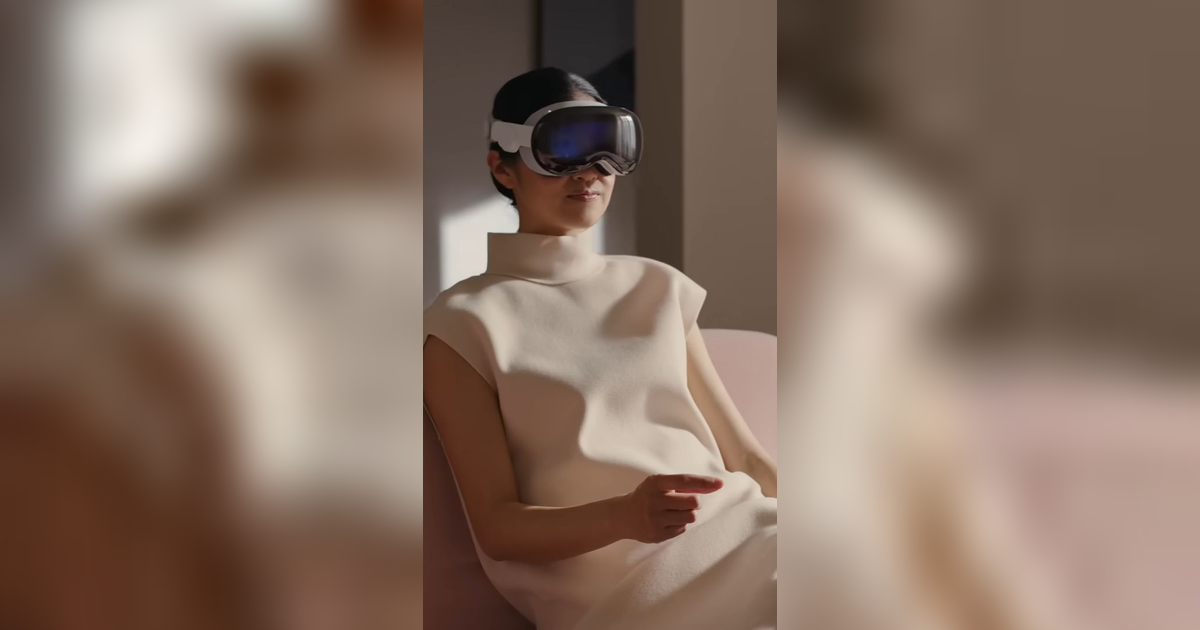 Kacamata Vision Pro Milik Apple Mulai Dijual, Harganya Rp55 Juta, Canggihnya Bak iPhone Berjalan