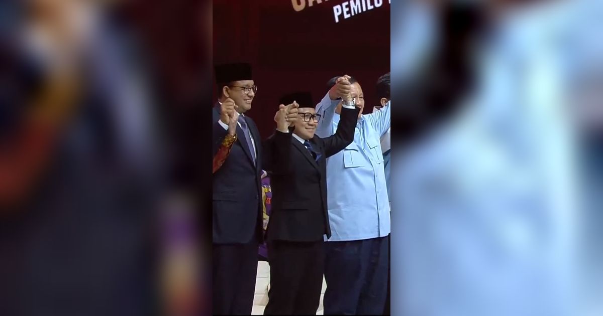 Prabowo Minta Maaf saat Tutup Debat Capres Pamungkas, Anies: Tidak Ada yang Salah, Beliau Baik