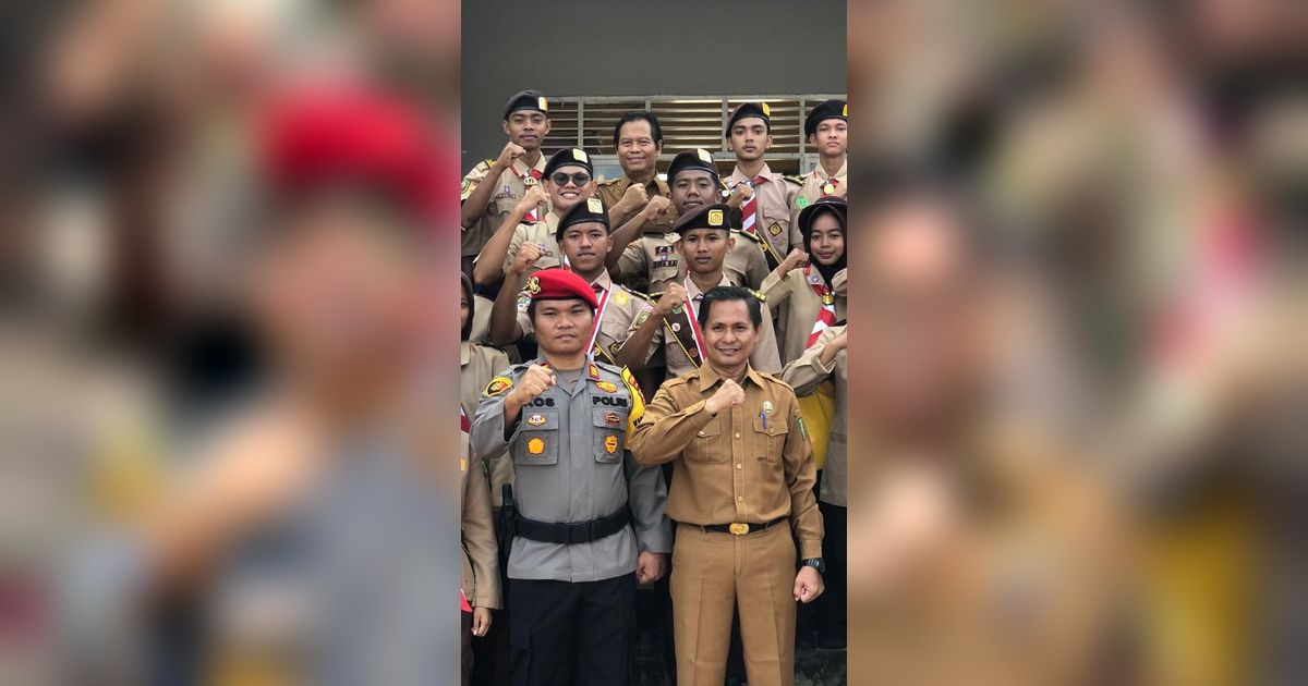 Polres Rohul Sampaikan Bahaya Hoaks Jelang Pemilu 2024 kepada Pemilih Pemula