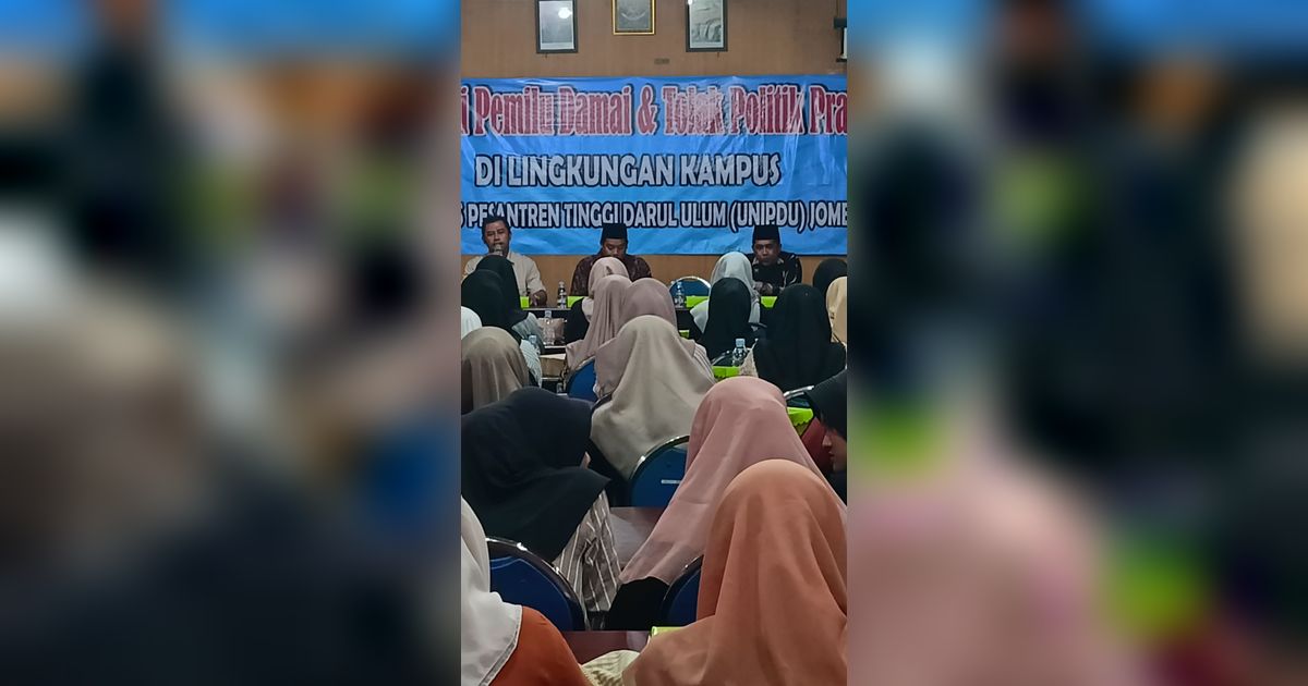 Sivitas Akademika Unipdu Jombang Serukan Pemilu Damai dan Tolak Politik Praktis