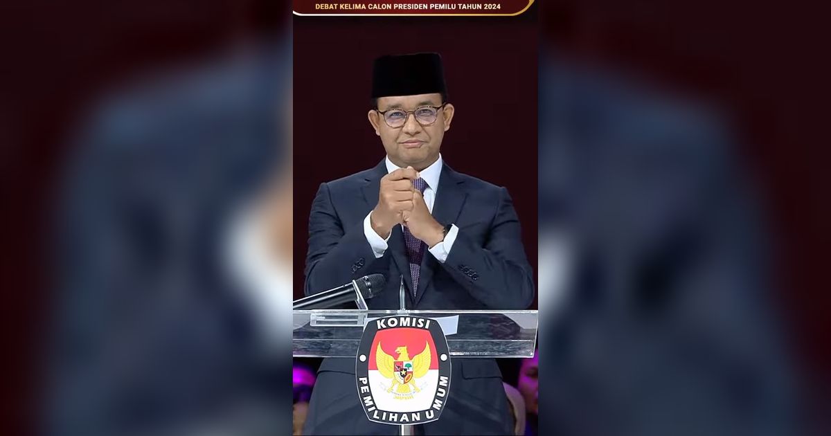 VIDEO: Penjelasan Anies Makna Bahasa Isyarat di Debat Pamungkas: Its Time For Change