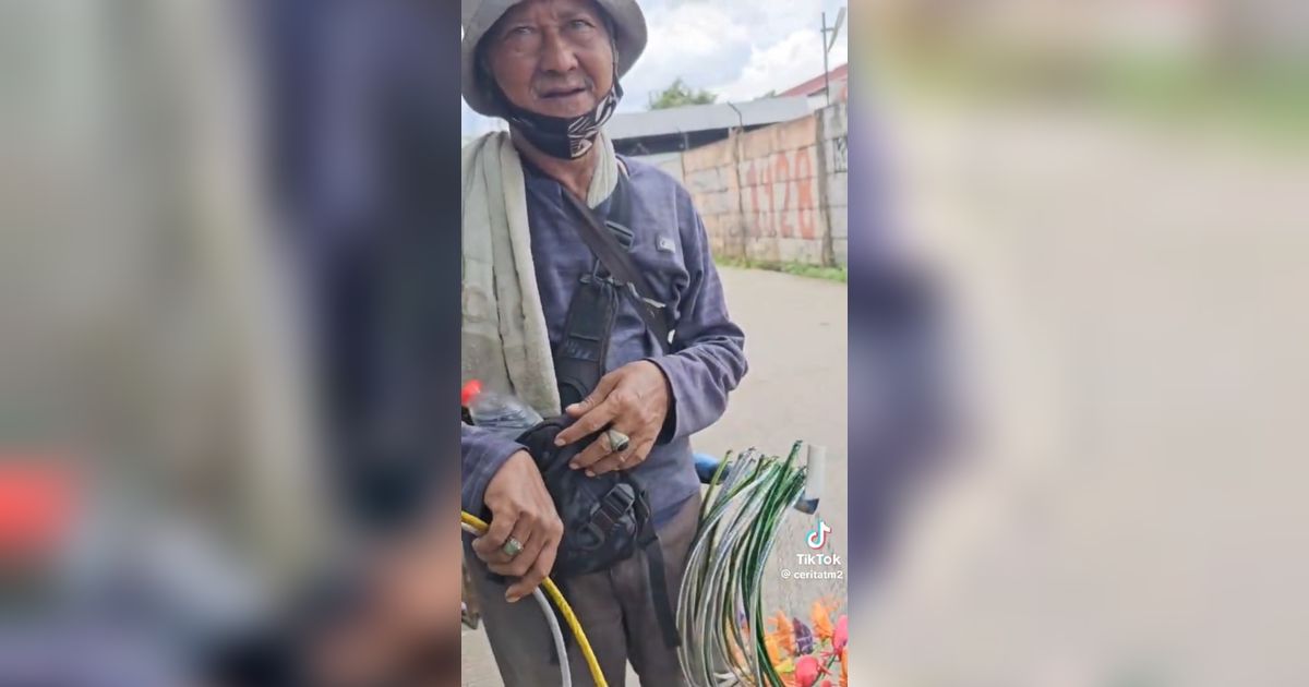 Kisah Kakek Jagat Penjual Mainan Keliling yang Sering Pulang dengan Tangan Kosong, Bikin Haru