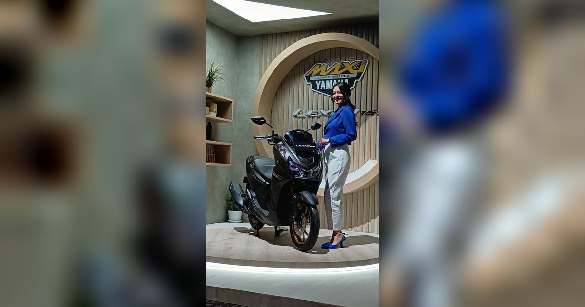 Kapasitas tangki BBM Lexi LX 155 Tak Berubah, Ini Alasannya