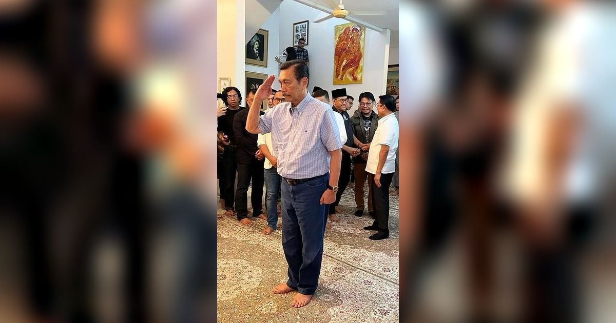 Luhut: Kalau Ada orang Bilang Jokowi Tak Bisa Kerja, Lihat Nih dengan Kepalanya!