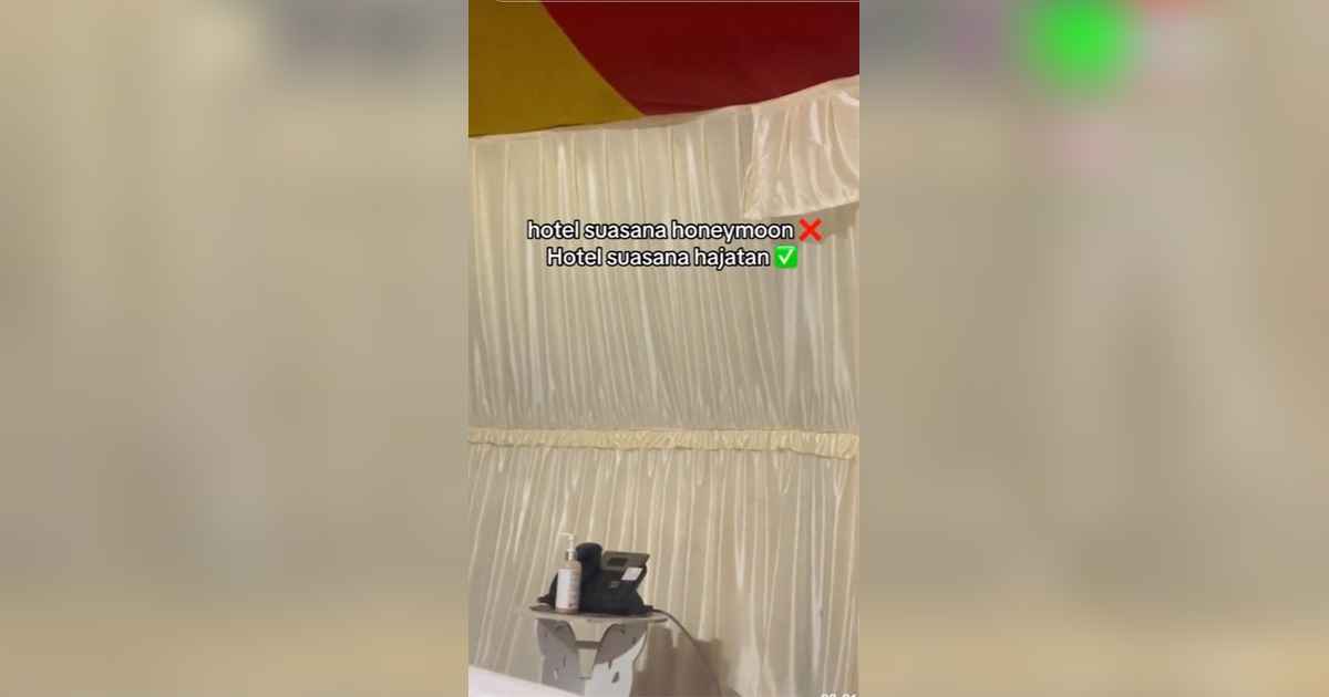 Niat Staycation di Hotel Glamping, Wanita Ini Dapat Kamar Suasana Hajatan